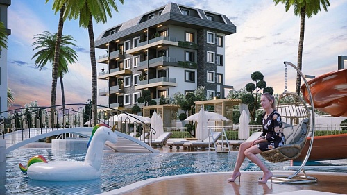 Апартаменты в Алании, Турция, 108 м2 фото 1