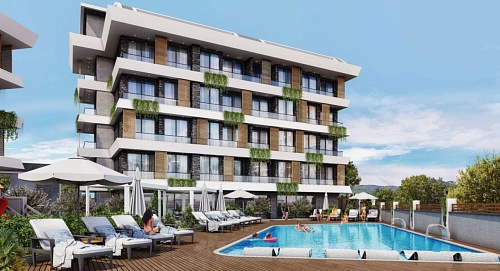 Квартира в Алании, Турция, 46 м2 фото 1