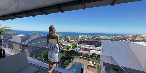 Пентхаус в Конаклы, Турция, 130 м2 фото 1
