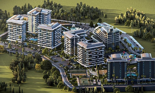 Пентхаус в Авсалларе, Турция, 156 м2 фото 1