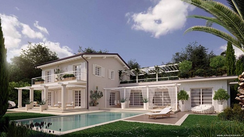 Вилла в Форте деи Марми, Италия, 240 м2 фото 1
