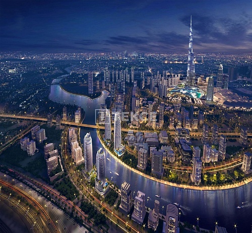 Апартаменты Бизнес-Бэй, ОАЭ, 72 м2 фото 1