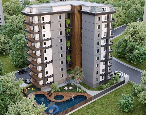 Квартира в Алании, Турция, 100 м2 фото 1
