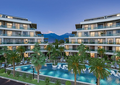 Апартаменты в Алании, Турция, 66 м2 фото 1