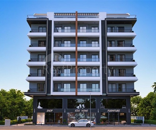Квартира в Алании, Турция, 55 м2 фото 1