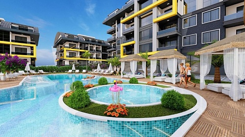 Квартира в Алании, Турция, 52 м2 фото 1