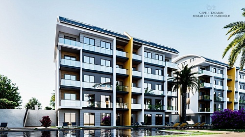 Апартаменты в Алании, Турция, 42 м2 фото 1