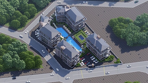 Квартира в Алании, Турция, 51 м2 фото 1
