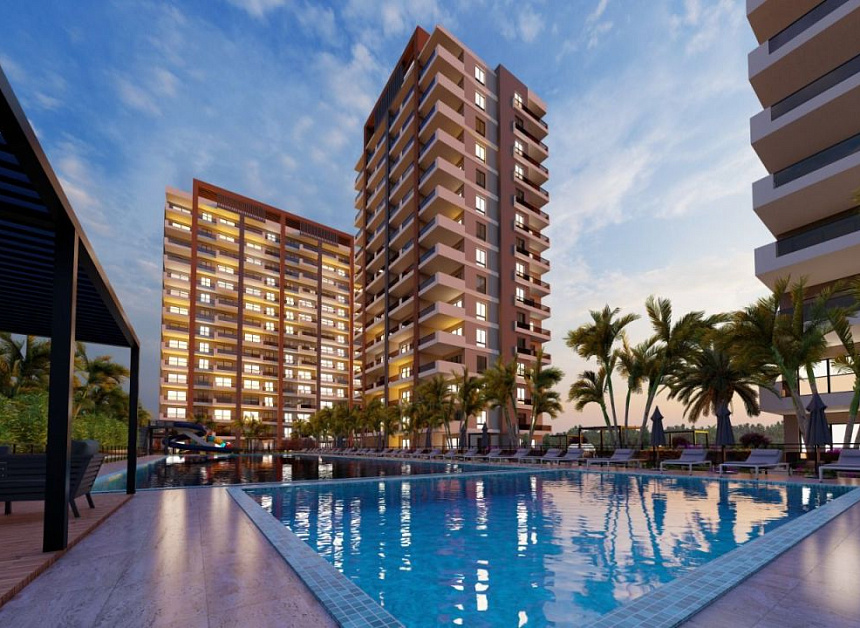 Квартира в Мерсине, Турция, 75 м2