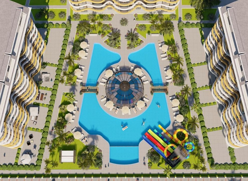 Квартира в Алании, Турция, 60 м2