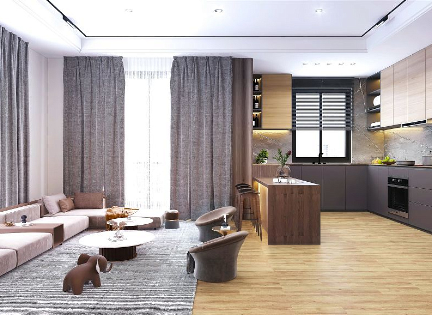 Квартира в Мерсине, Турция, 49 м2