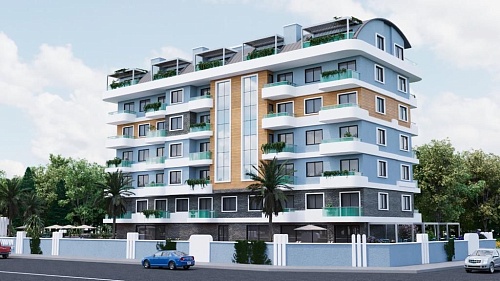 Квартира в Газипаше, Турция, 46 м2 фото 1