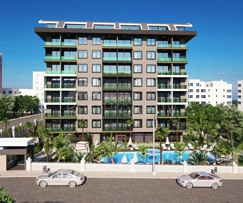 Пентхаус в Алании, Турция, 50 м2 фото 1