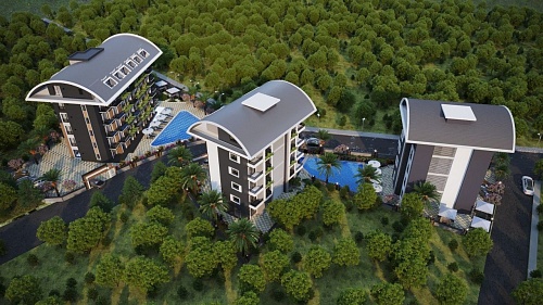 Квартира в Алании, Турция, 51 м2 фото 1