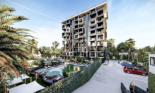 Апартаменты в Алании, Турция, 59 м2 фото 1