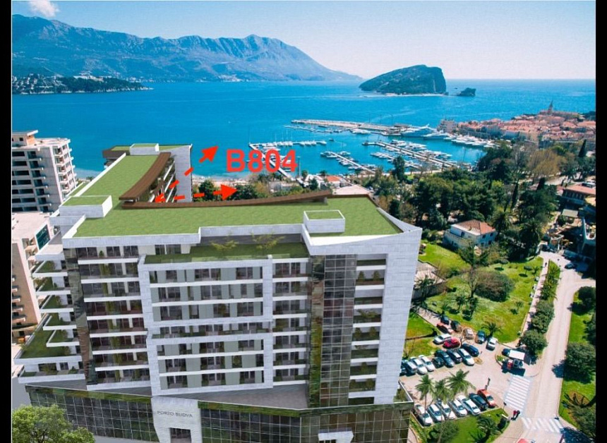 Квартира в Будве, Черногория, 60.63 м2