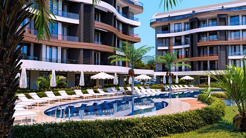 Квартира в Алании, Турция, 52 м2 фото 1