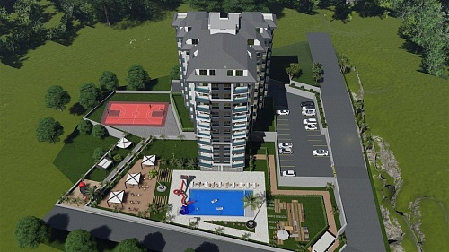 Пентхаус в Алании, Турция, 49 м2 фото 1