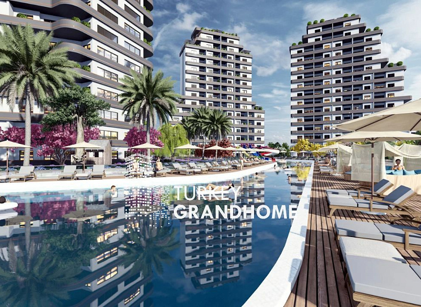 Квартира в Мерсине, Турция, 60 м2