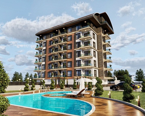Квартира в Алании, Турция, 48 м2 фото 1