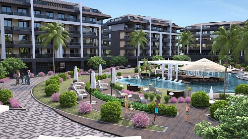 Апартаменты в Алании, Турция, 81 м2 фото 1