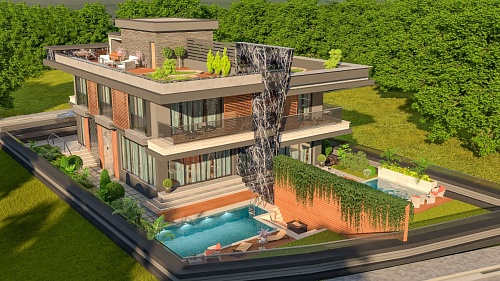 Вилла в Алании, Турция, 385 м2 фото 1