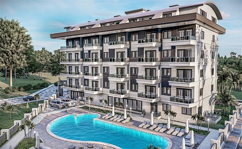 Квартира в Алании, Турция, 43 м2 фото 1