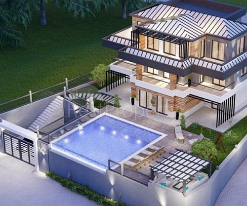 Вилла в Алании, Турция, 520 м2 фото 1