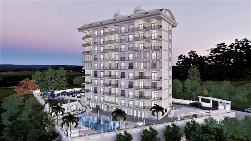 Квартира в Авсалларе, Турция, 52 м2 фото 1