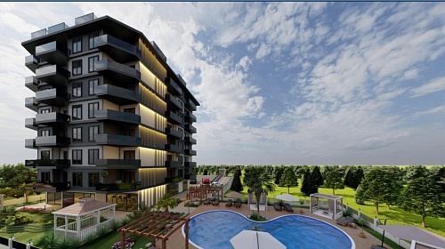 Апартаменты в Авсалларе, Турция, 50 м2 фото 1