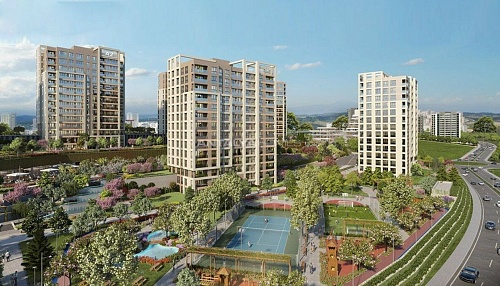 Апартаменты в Башакшехире, Турция, 37 м2 фото 1