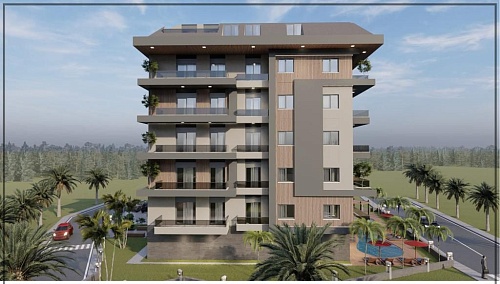 Квартира в Алании, Турция, 41 м2 фото 1