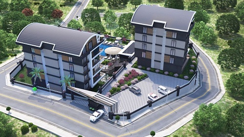 Квартира в Алании, Турция, 47 м2 фото 1