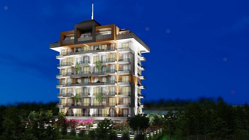 Квартира в Алании, Турция, 52 м2 фото 1