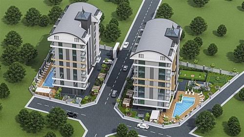 Квартира в Алании, Турция, 44 м2 фото 1