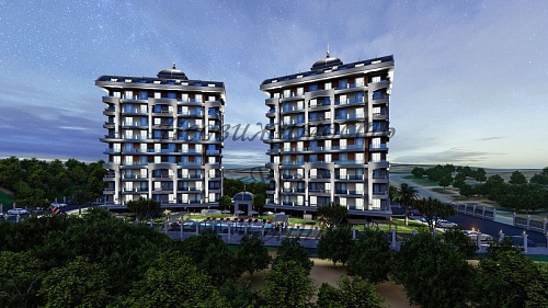 Апартаменты в Алании, Турция, 48 м2 фото 1