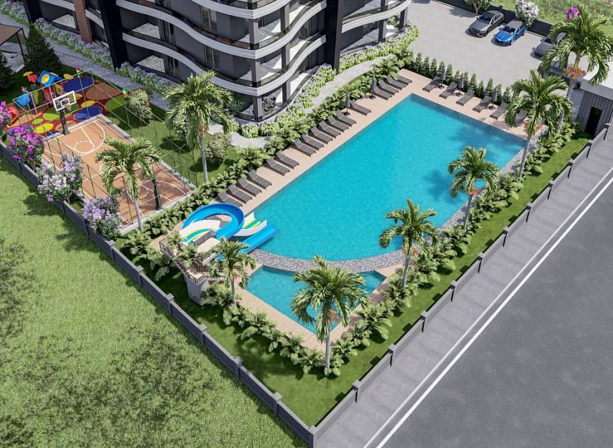 Квартира в Мерсине, Турция, 65 м2