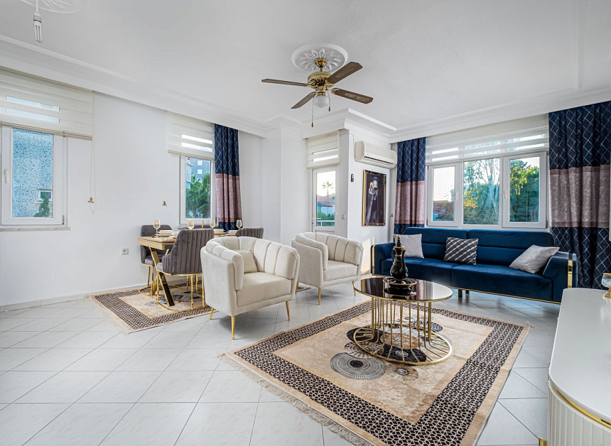 Квартира в Алании, Турция, 90 м2