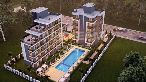 Апартаменты в Анталии, Турция, 40 м2 фото 1