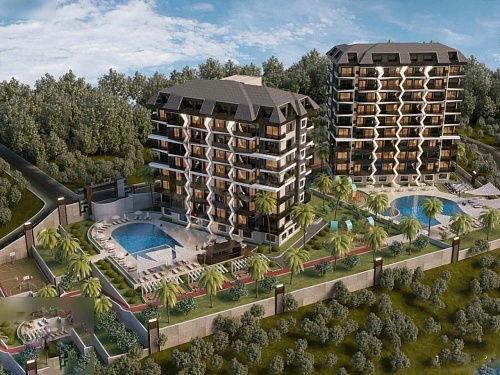 Квартира в Авсалларе, Турция, 55 м2 фото 1