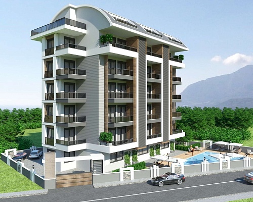 Апартаменты в Алании, Турция, 55 м2 фото 1