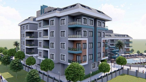 Квартира в Алании, Турция, 80 м2 фото 1