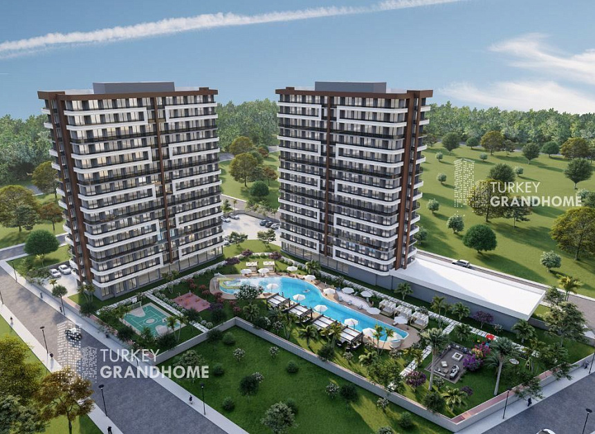 Квартира в Мерсине, Турция, 60 м2
