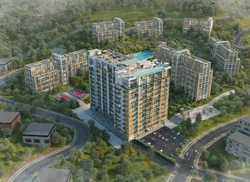 Апартаменты в Батуми, Грузия, 35.5 м2