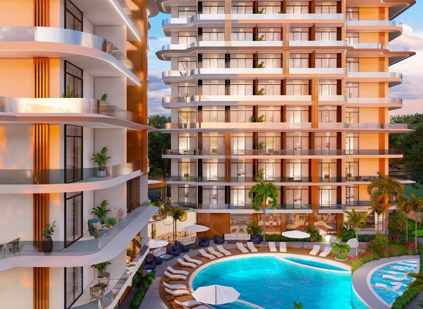 Студия в Алании, Турция, 34 м2