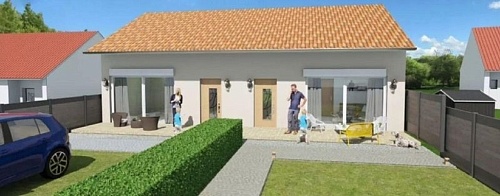 Коттедж на Халкидиках, Греция, 80 м2 фото 1