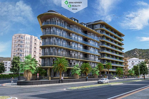 Квартира в Алании, Турция, 57 м2 фото 1