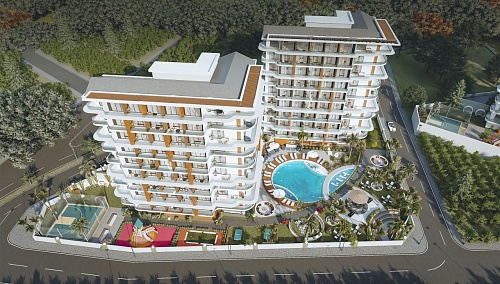 Апартаменты в Алании, Турция, 36 м2 фото 1