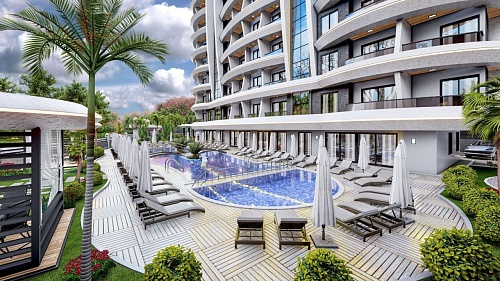 Апартаменты в Алании, Турция, 55 120 м2 фото 1