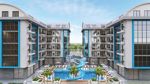 Апартаменты в Алании, Турция, 47 м2 фото 1
